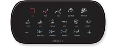 kohler toilet with remote